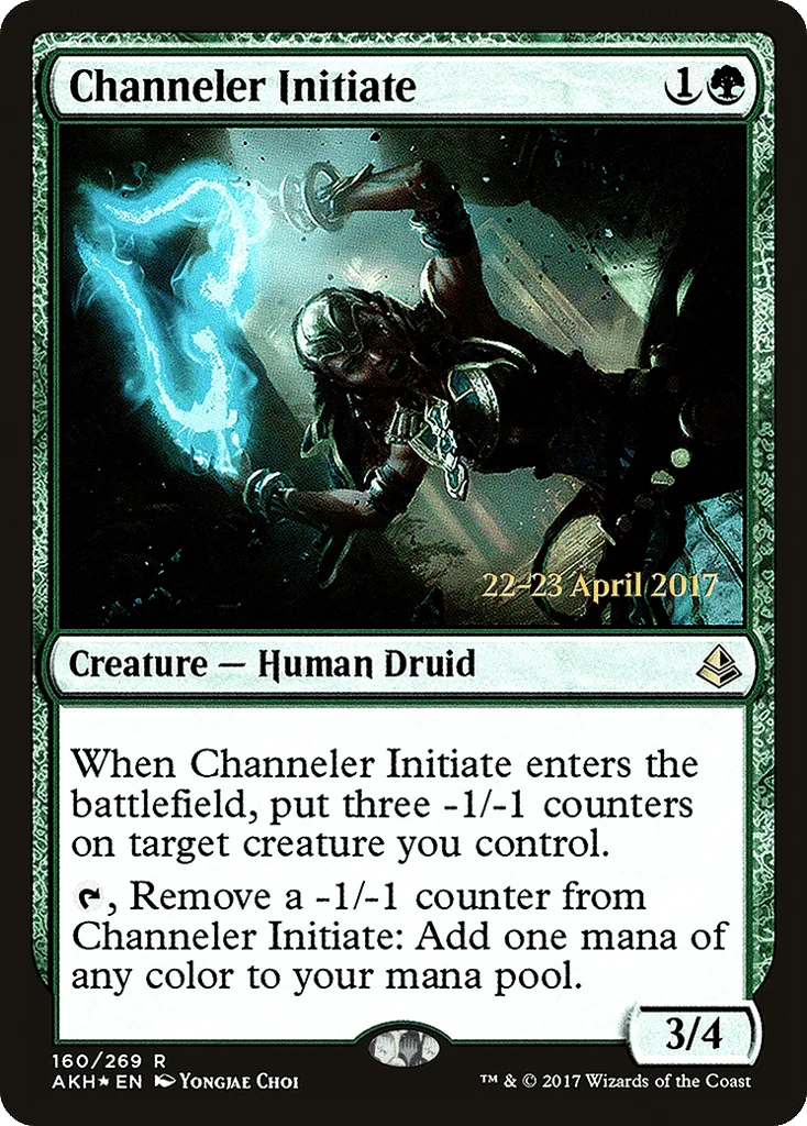 Channeler Initiate · Amonkhet Promos