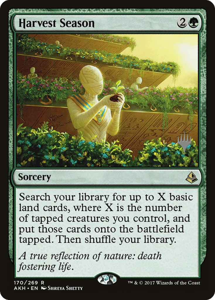 Harvest Season · Amonkhet Promos