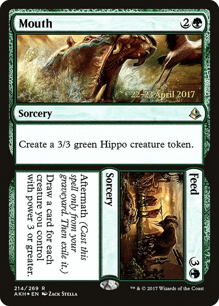 Mouth // Feed · Amonkhet Promos