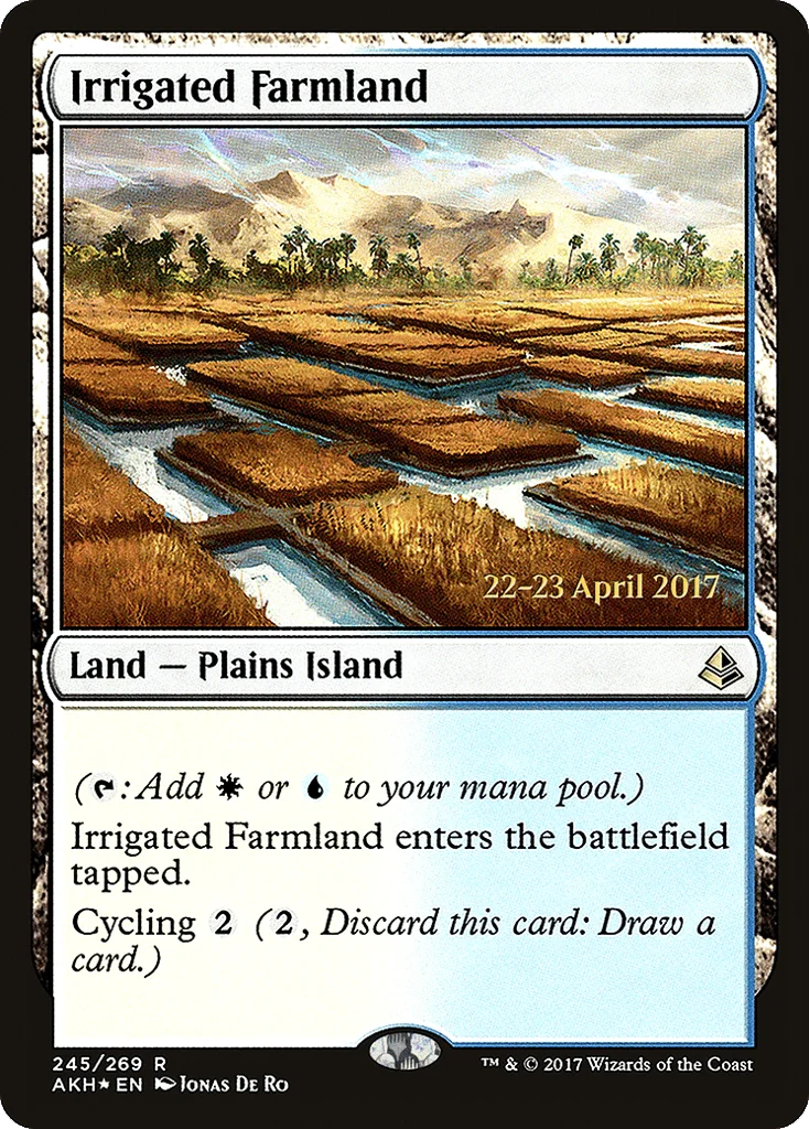 Irrigated Farmland · Amonkhet Promos