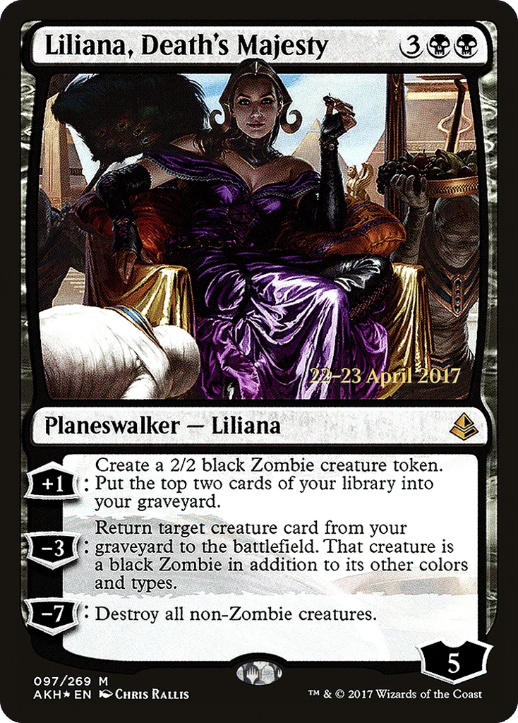 Liliana, Death's Majesty · Amonkhet Promos