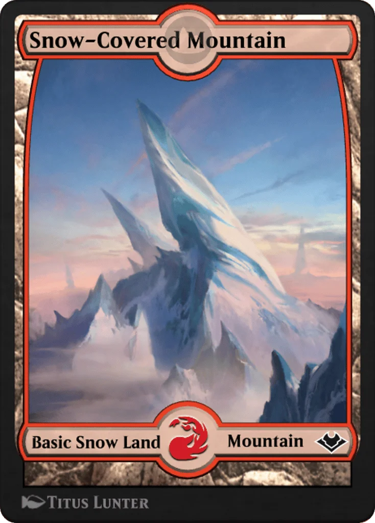 Snow-Covered Mountain · MTG Arena Promos