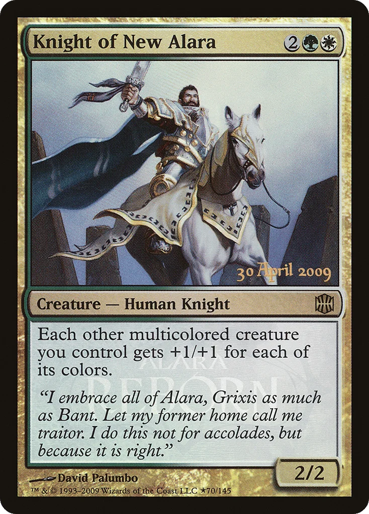 Knight of New Alara · Alara Reborn Promos