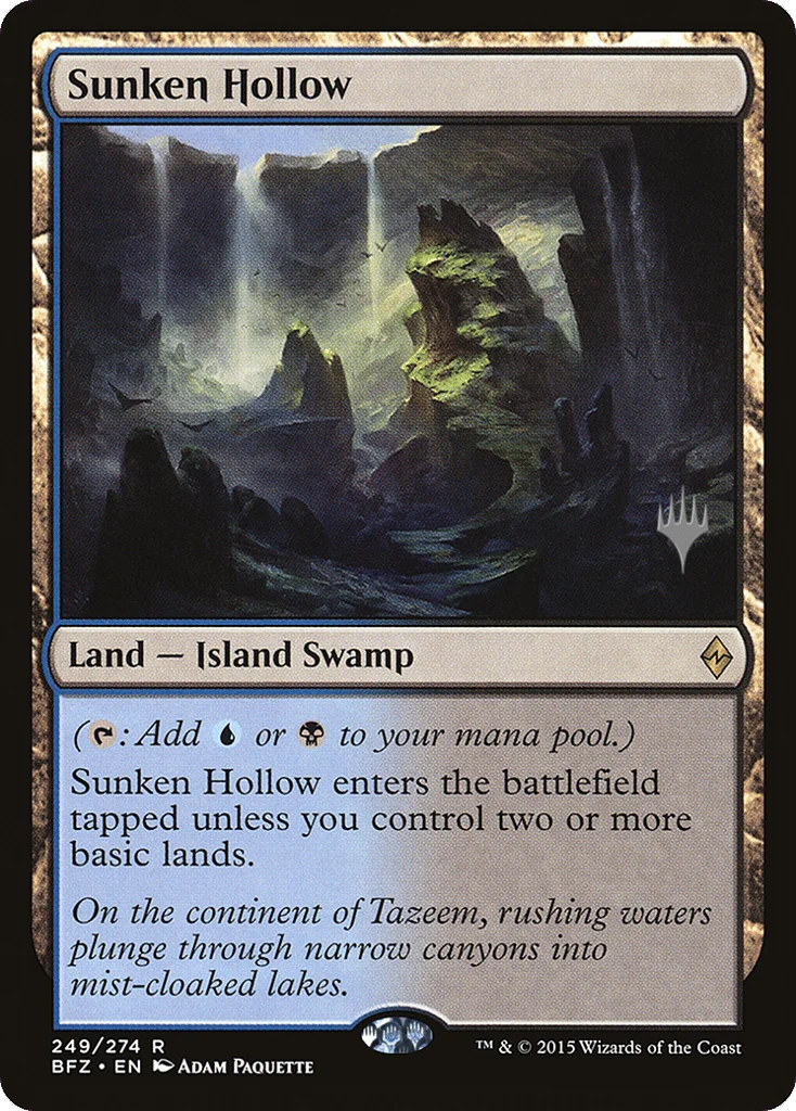 Sunken Hollow · Battle for Zendikar Promos