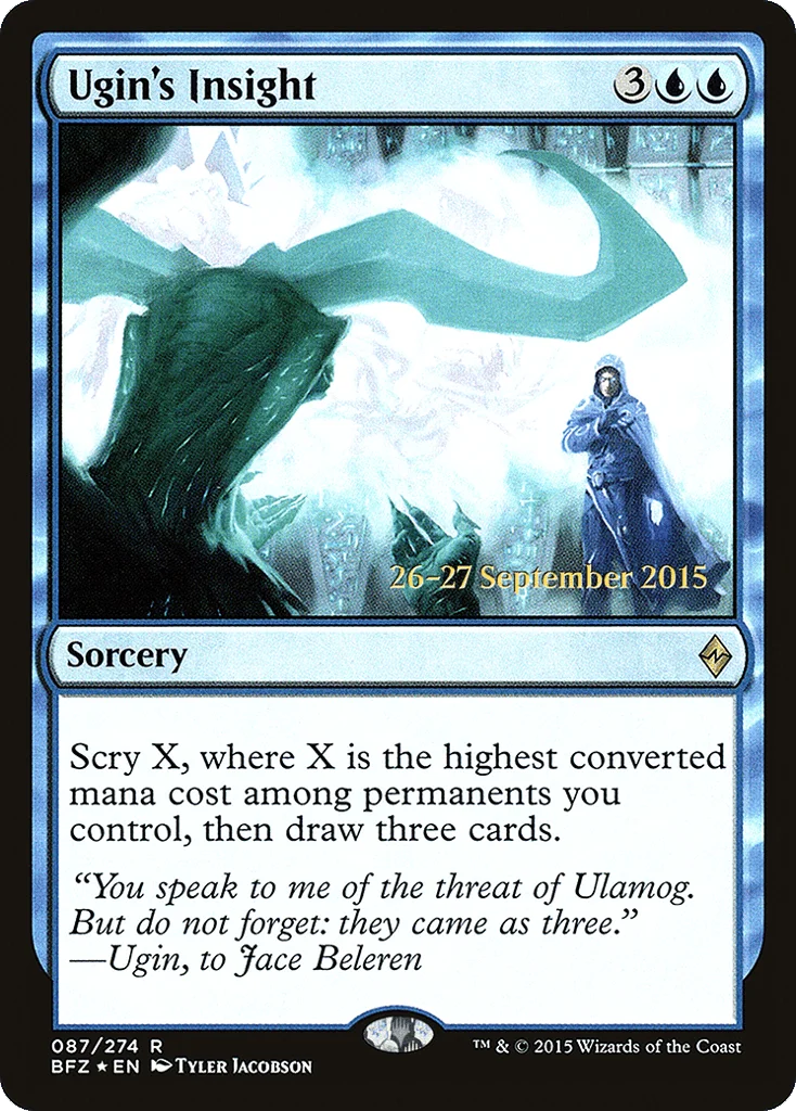 Ugin's Insight · Battle for Zendikar Promos