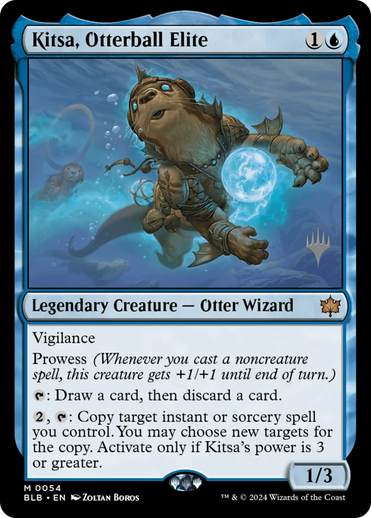 Kitsa, Otterball Elite · Bloomburrow Promos