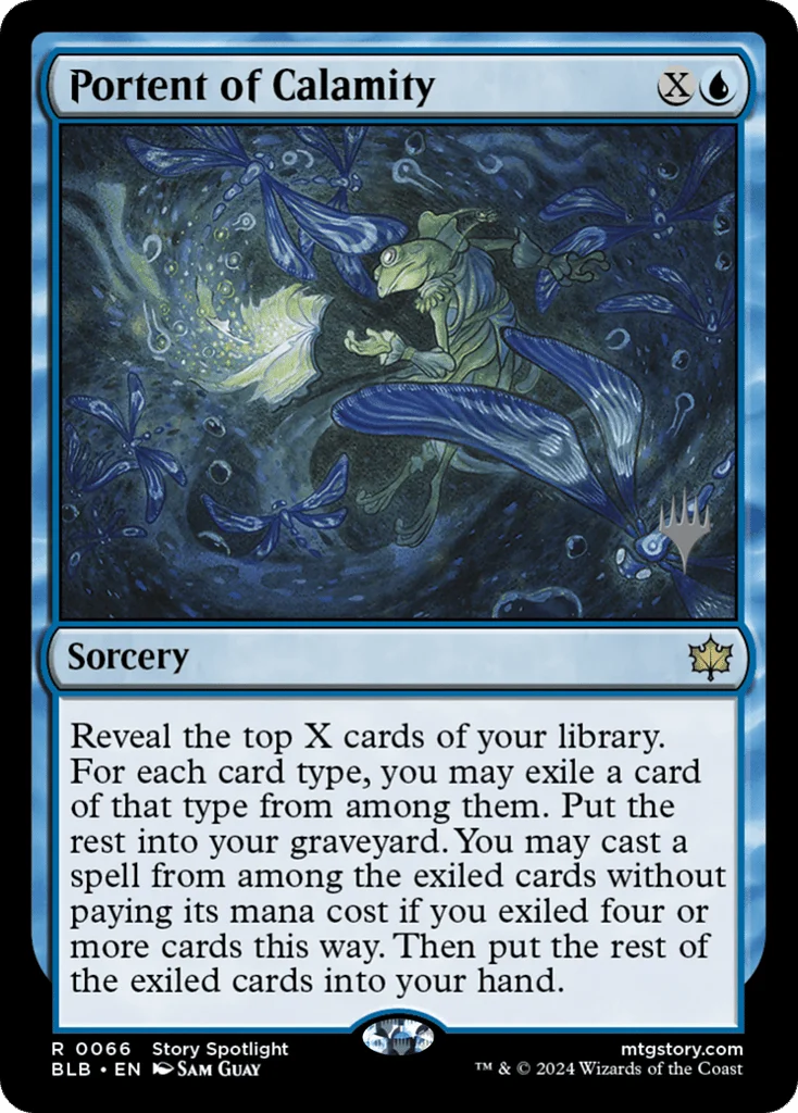 Portent of Calamity · Bloomburrow Promos