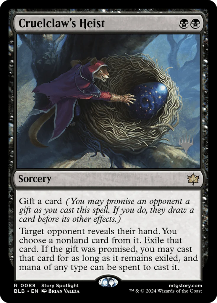 Cruelclaw's Heist · Bloomburrow Promos