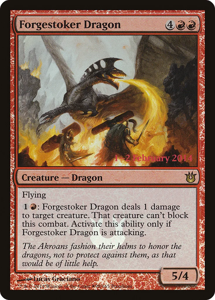 Forgestoker Dragon · Born of the Gods Promos