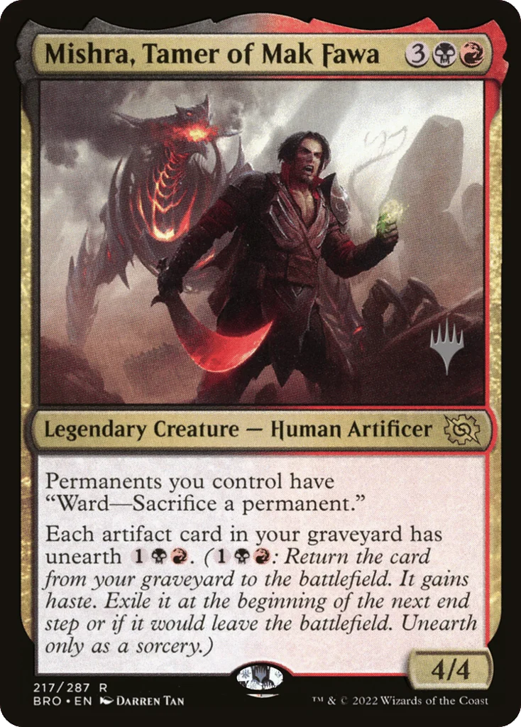 Mishra, Tamer of Mak Fawa · The Brothers' War Promos