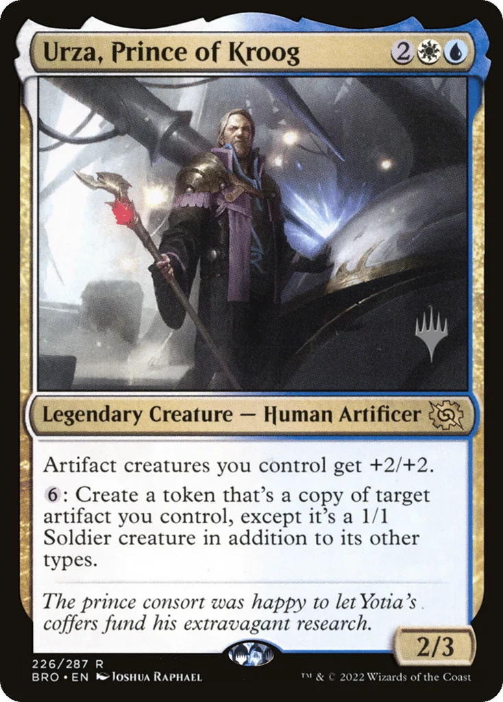 Urza, Prince of Kroog · The Brothers' War Promos