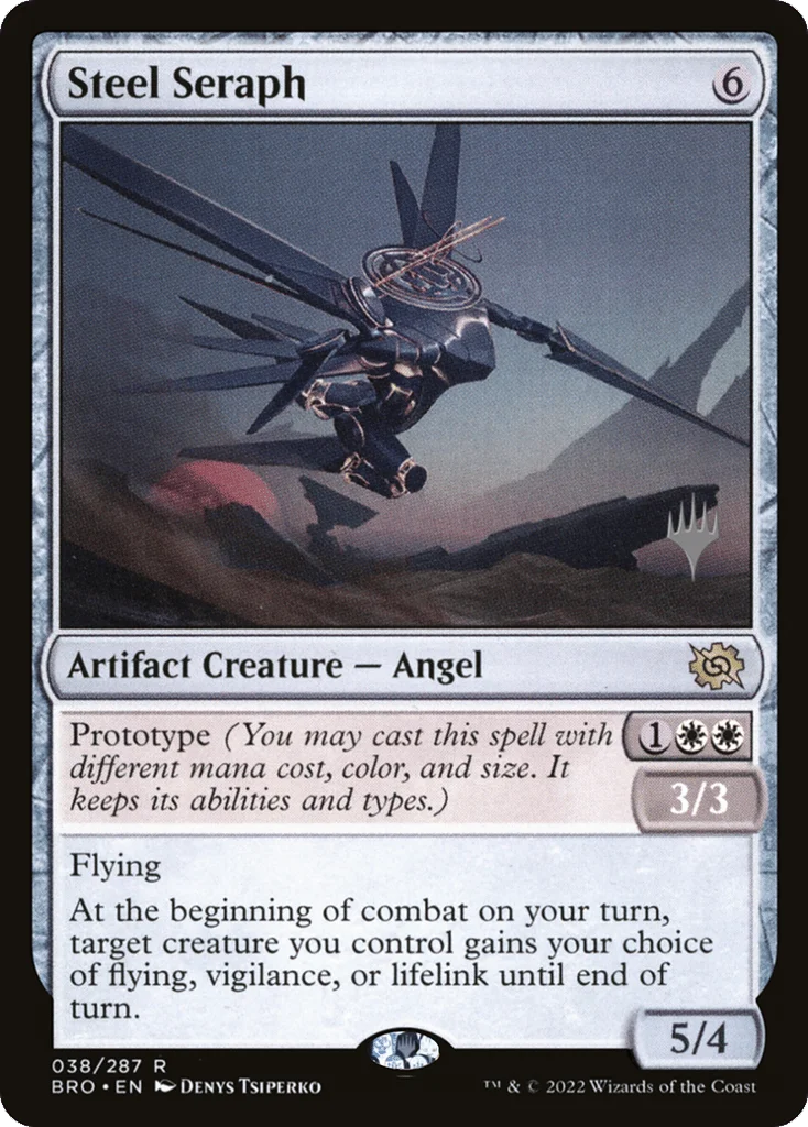 Steel Seraph · The Brothers' War Promos
