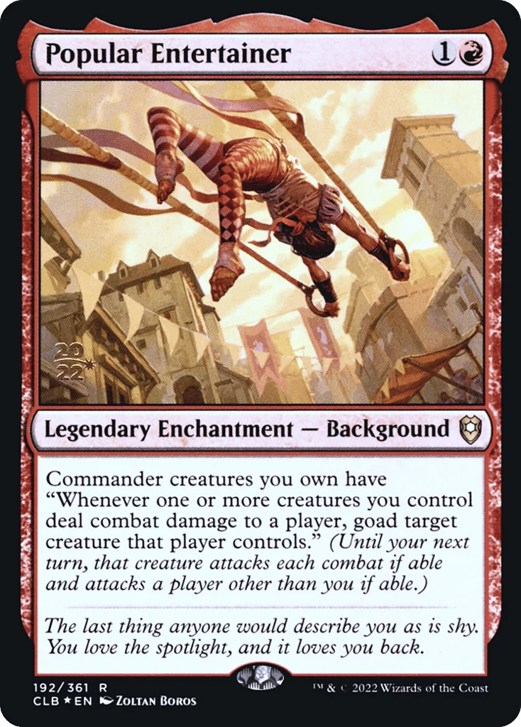 Popular Entertainer · Battle for Baldur's Gate Promos