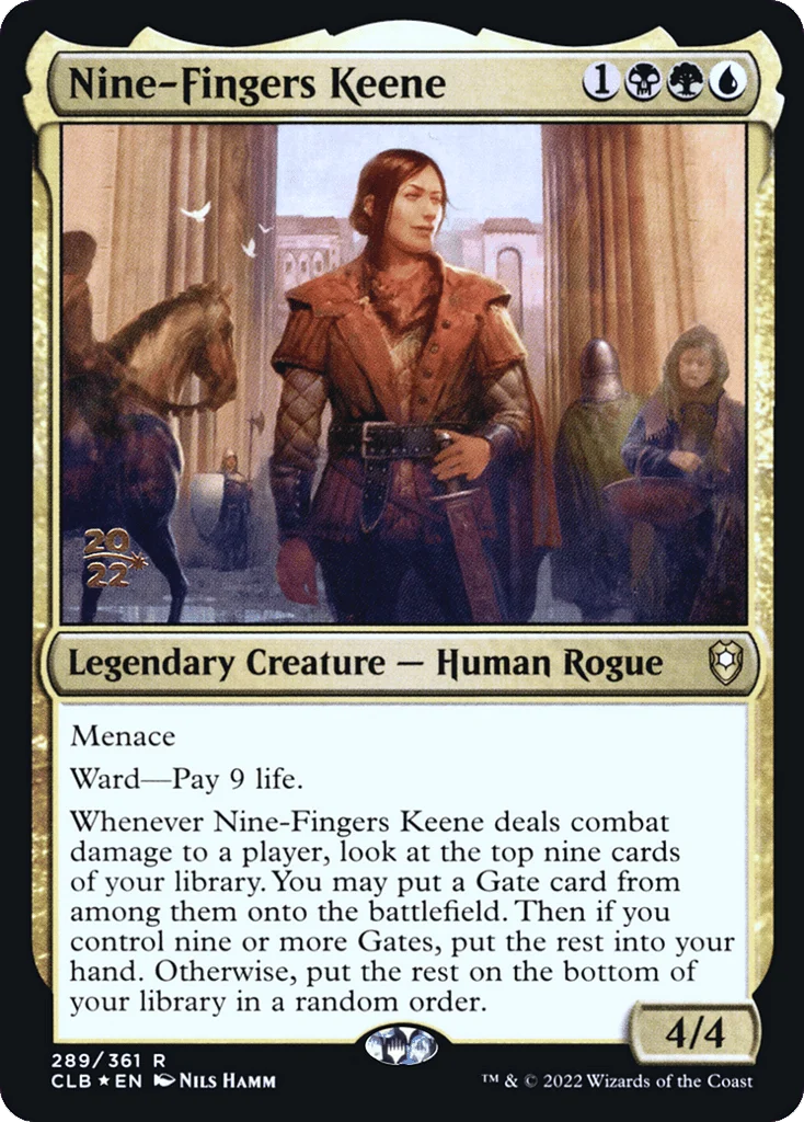 Nine-Fingers Keene · Battle for Baldur's Gate Promos