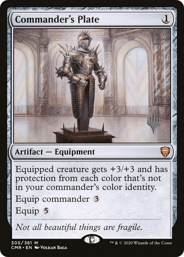 Commander's Plate · Commander Legends Promos