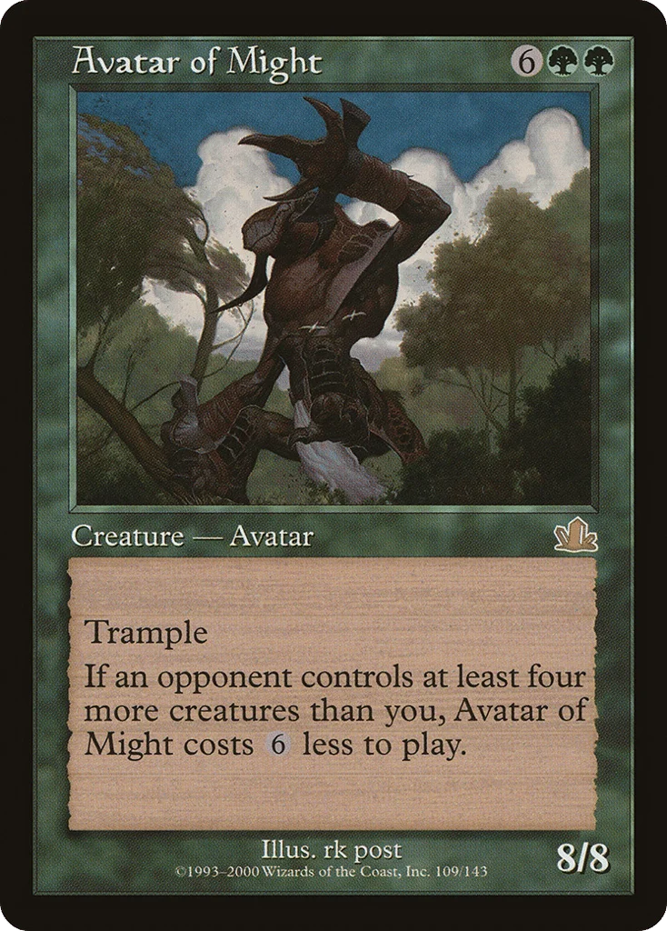 Avatar of Might · Prophecy