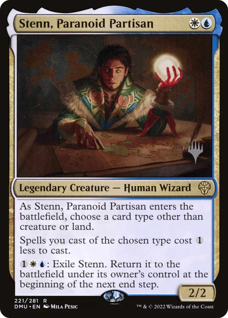 Stenn, Paranoid Partisan · Dominaria United Promos