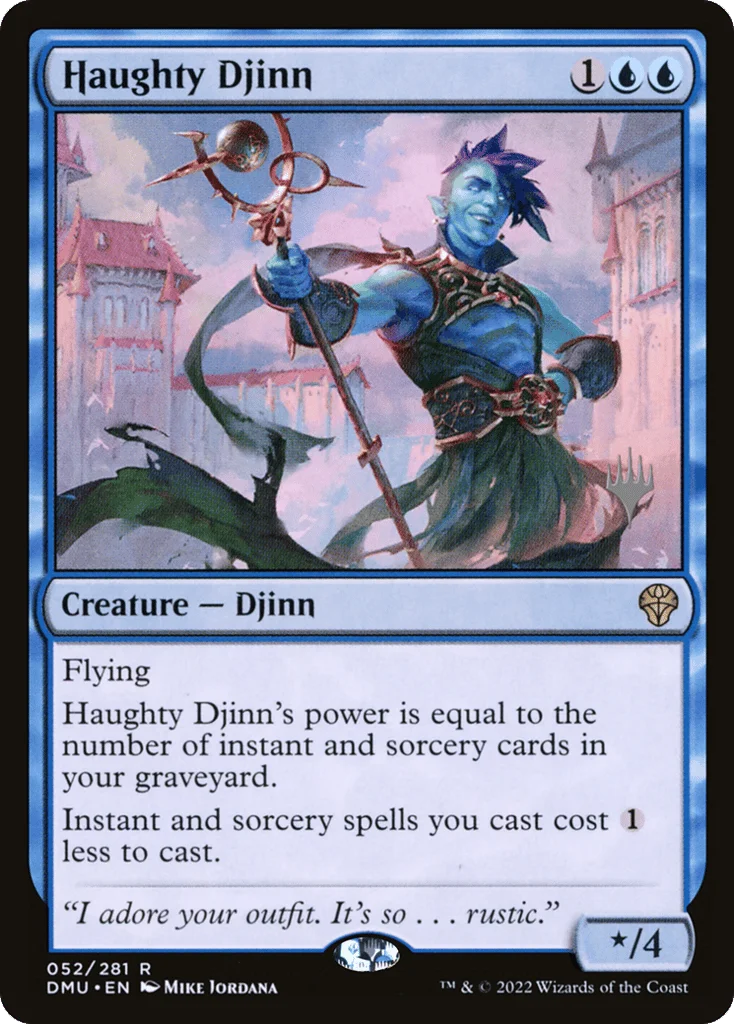 Haughty Djinn · Dominaria United Promos