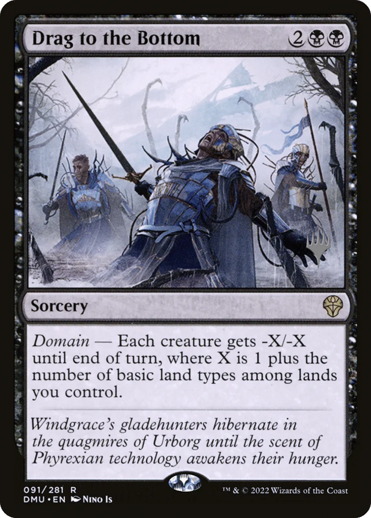 Drag to the Bottom · Dominaria United Promos