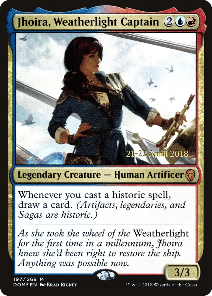 Jhoira, Weatherlight Captain · Dominaria Promos