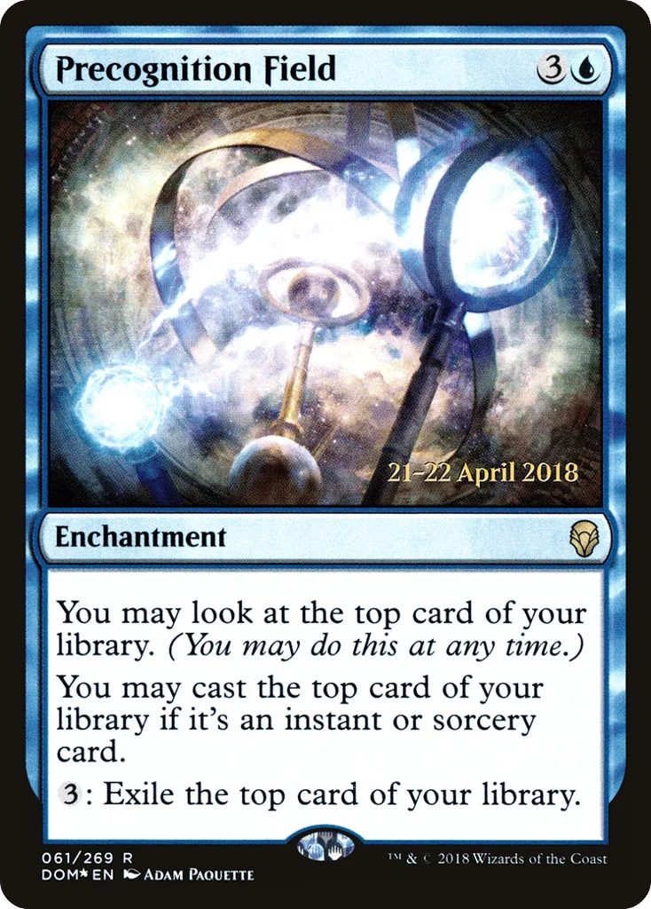 Precognition Field · Dominaria Promos