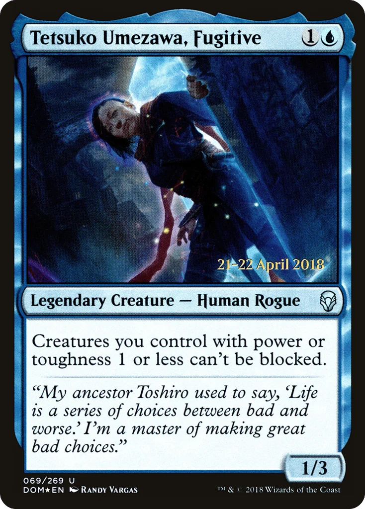 Tetsuko Umezawa, Fugitive · Dominaria Promos