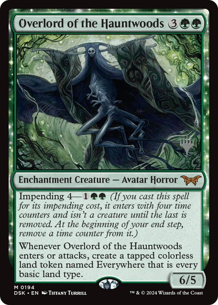 Overlord of the Hauntwoods · Duskmourn: House of Horror Promos