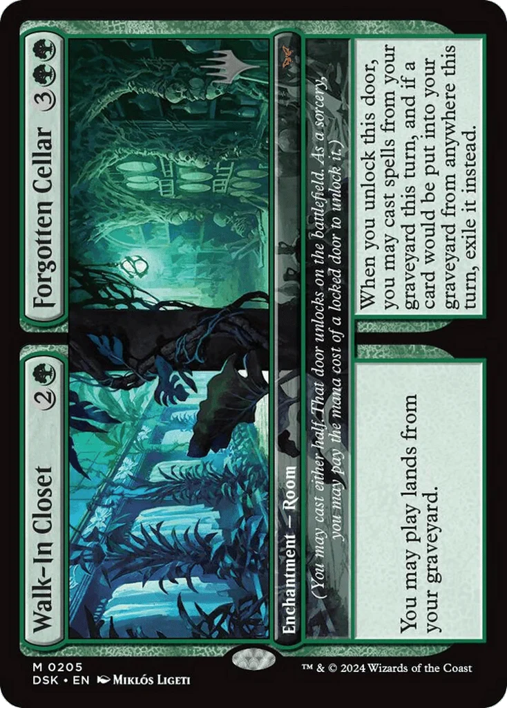 Walk-In Closet // Forgotten Cellar · Duskmourn: House of Horror Promos