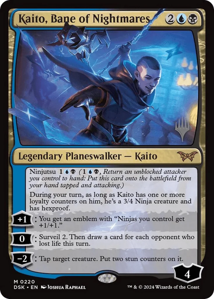 Kaito, Bane of Nightmares · Duskmourn: House of Horror Promos
