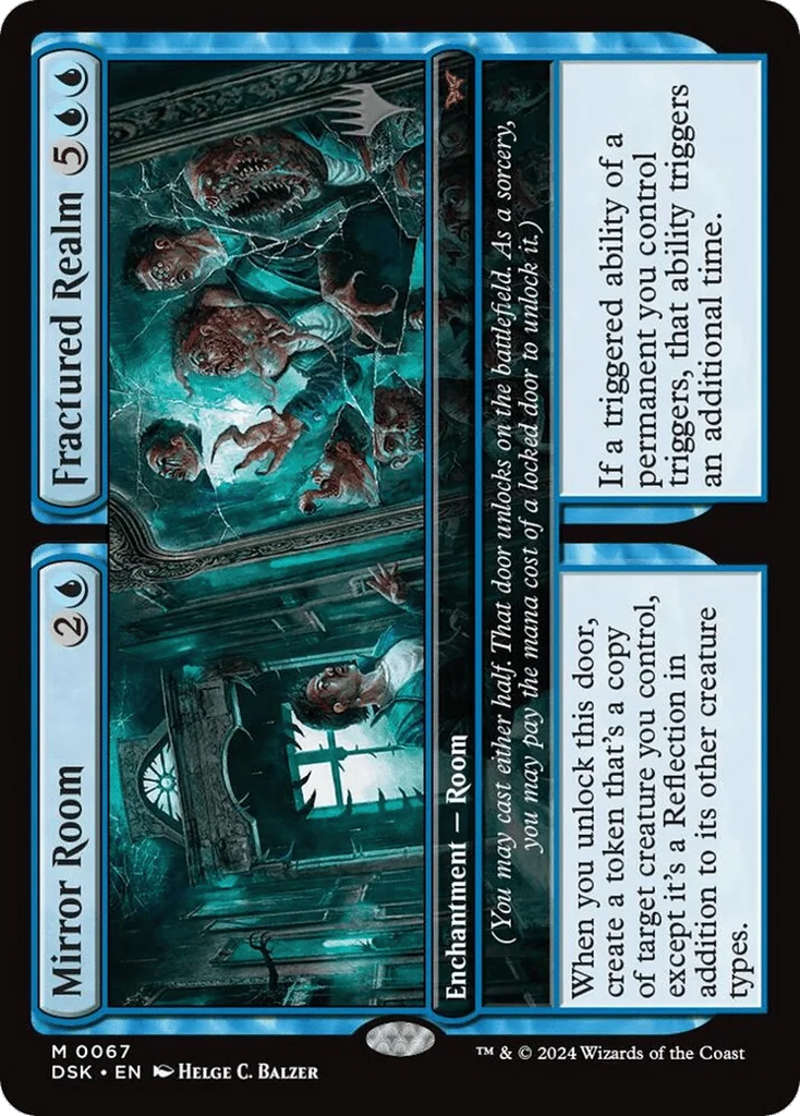 Mirror Room // Fractured Realm · Duskmourn: House of Horror Promos