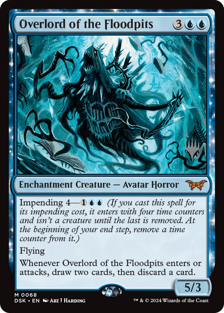 Overlord of the Floodpits · Duskmourn: House of Horror Promos