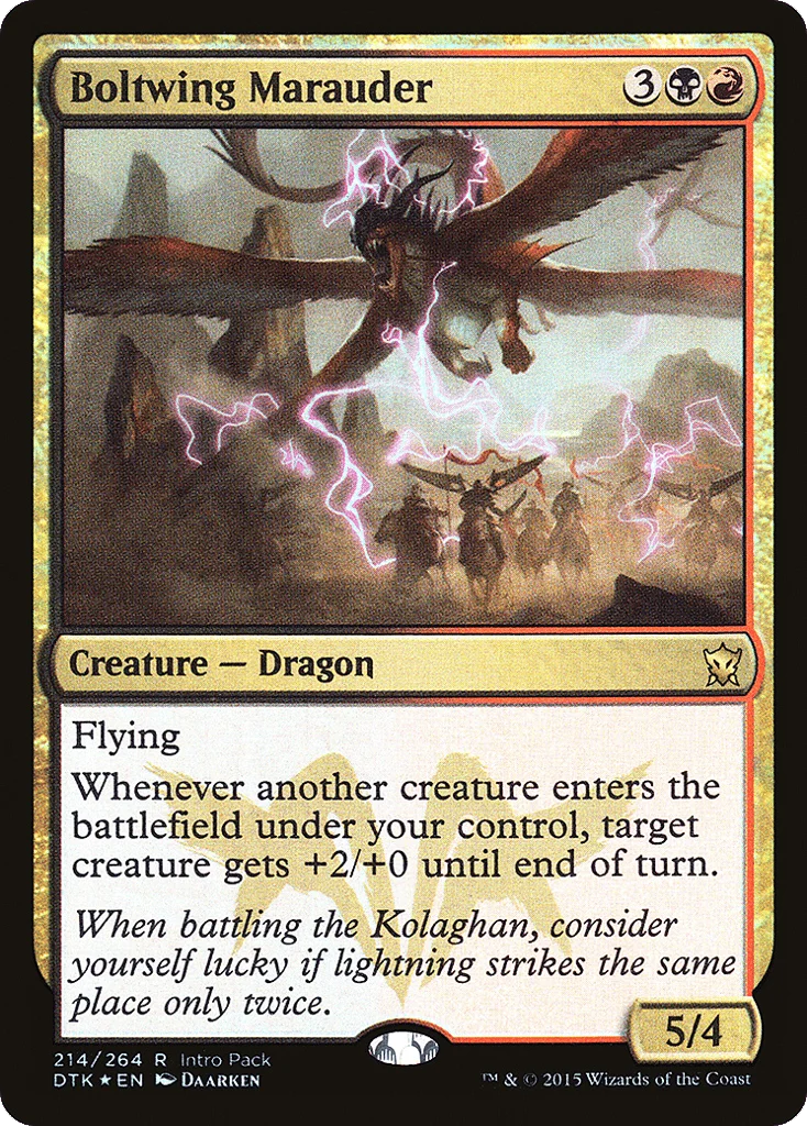 Boltwing Marauder · Dragons of Tarkir Promos