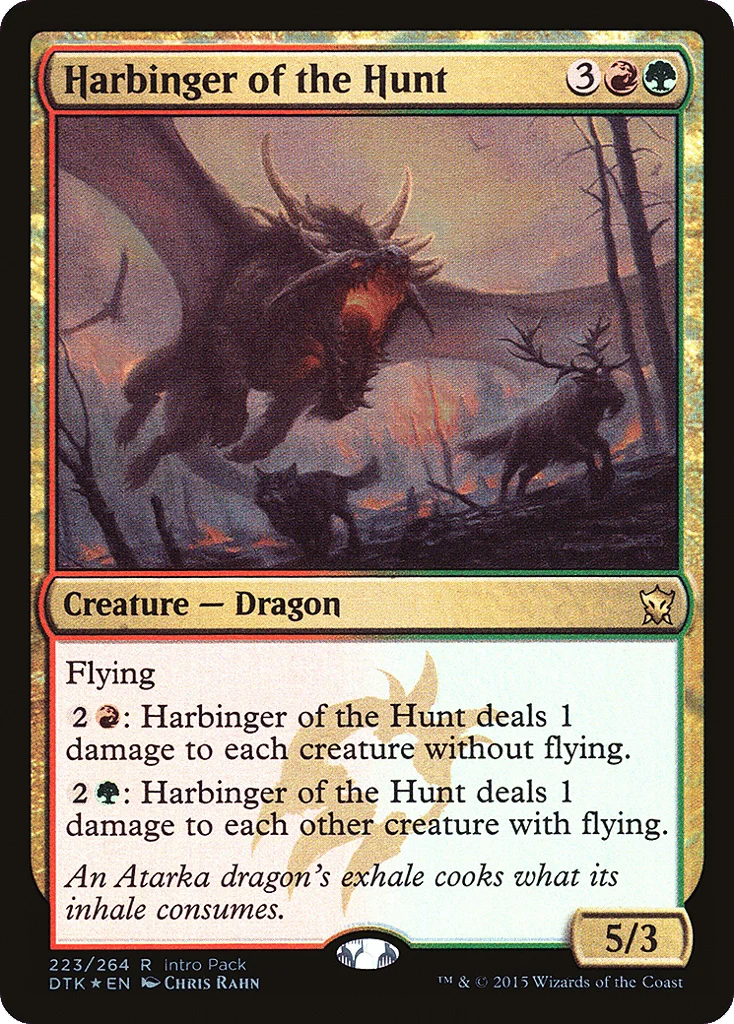 Harbinger of the Hunt · Dragons of Tarkir Promos