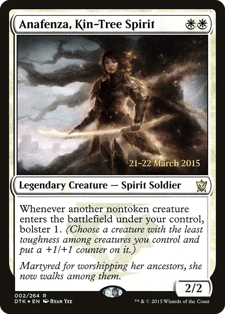 Anafenza, Kin-Tree Spirit · Dragons of Tarkir Promos