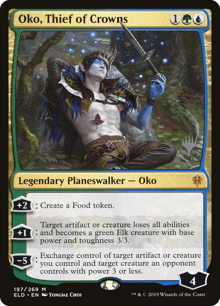Oko, Thief of Crowns · Throne of Eldraine Promos