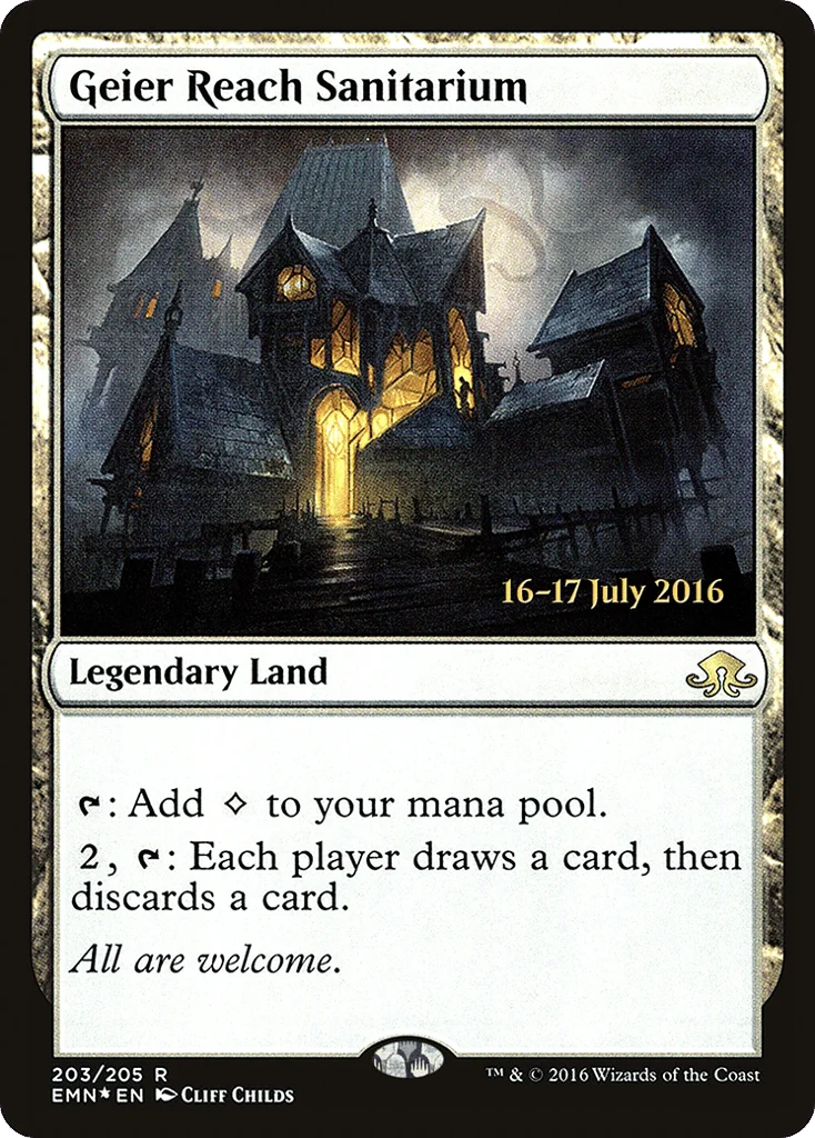 Geier Reach Sanitarium · Eldritch Moon Promos