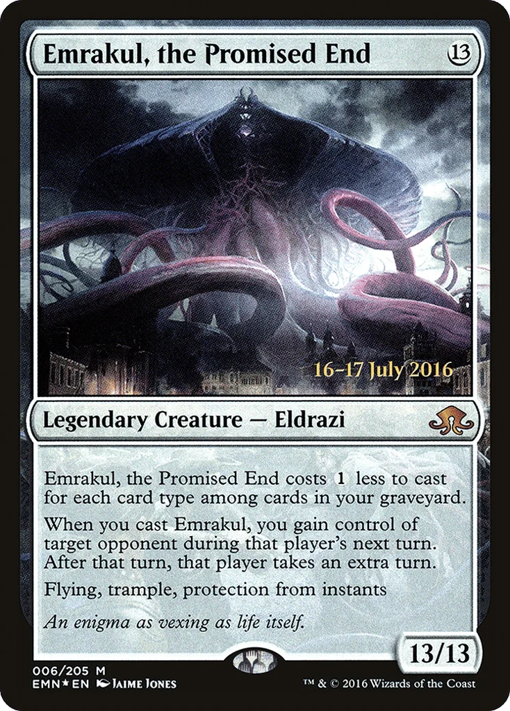 Emrakul, the Promised End · Eldritch Moon Promos