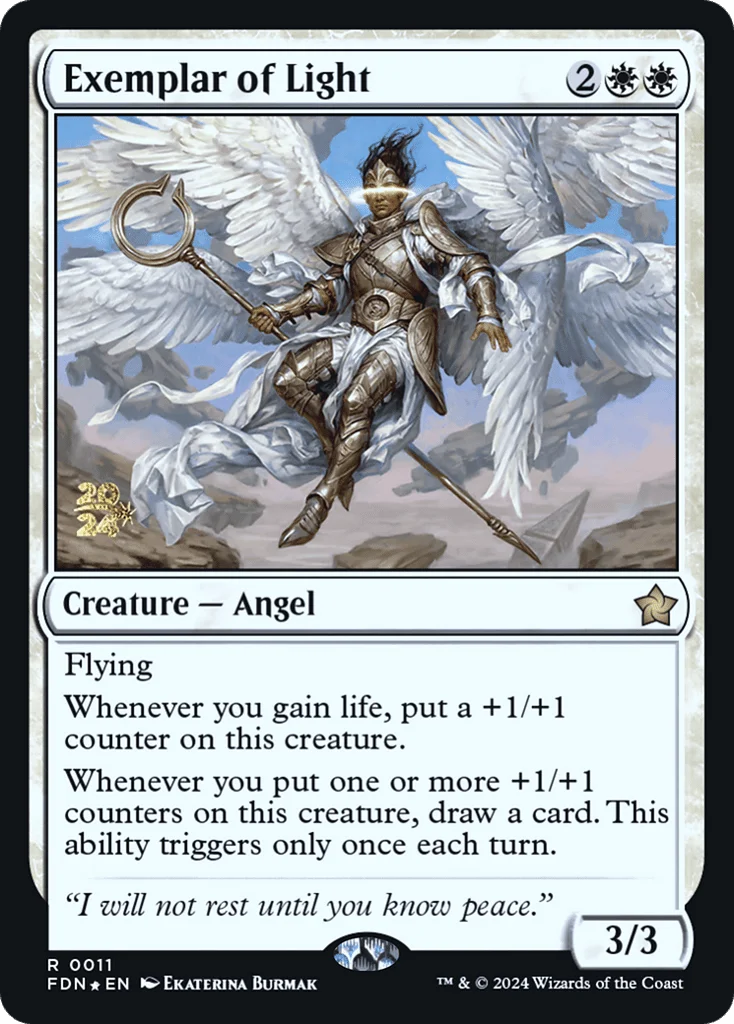 Exemplar of Light · Foundations Promos