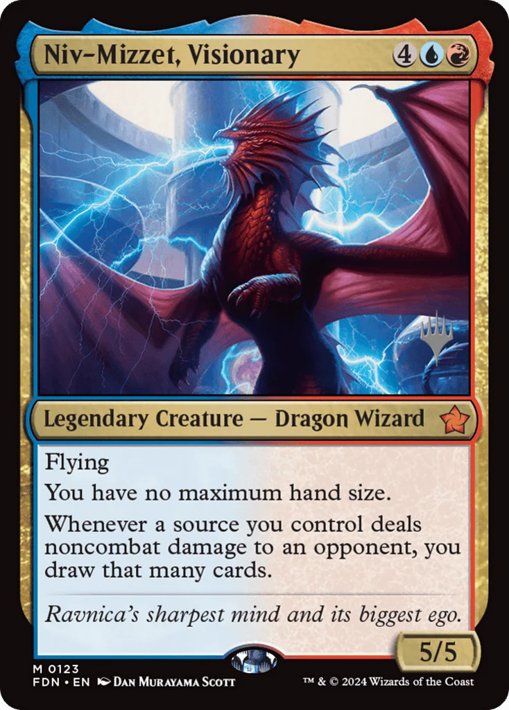 Niv-Mizzet, Visionary · Foundations Promos
