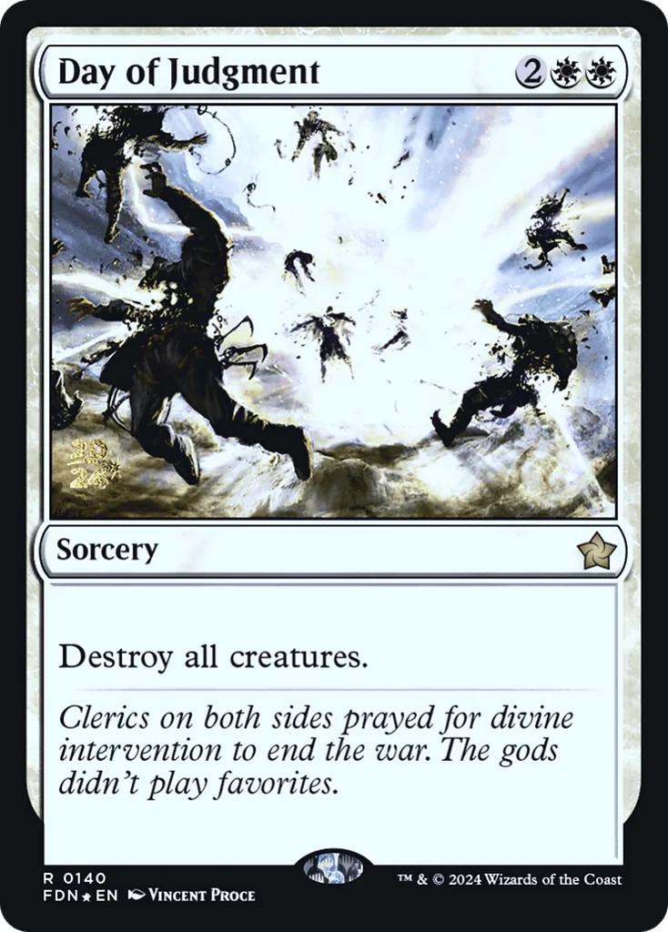 Day of Judgment · Foundations Promos