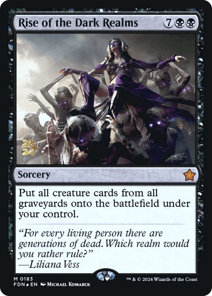 Rise of the Dark Realms · Foundations Promos