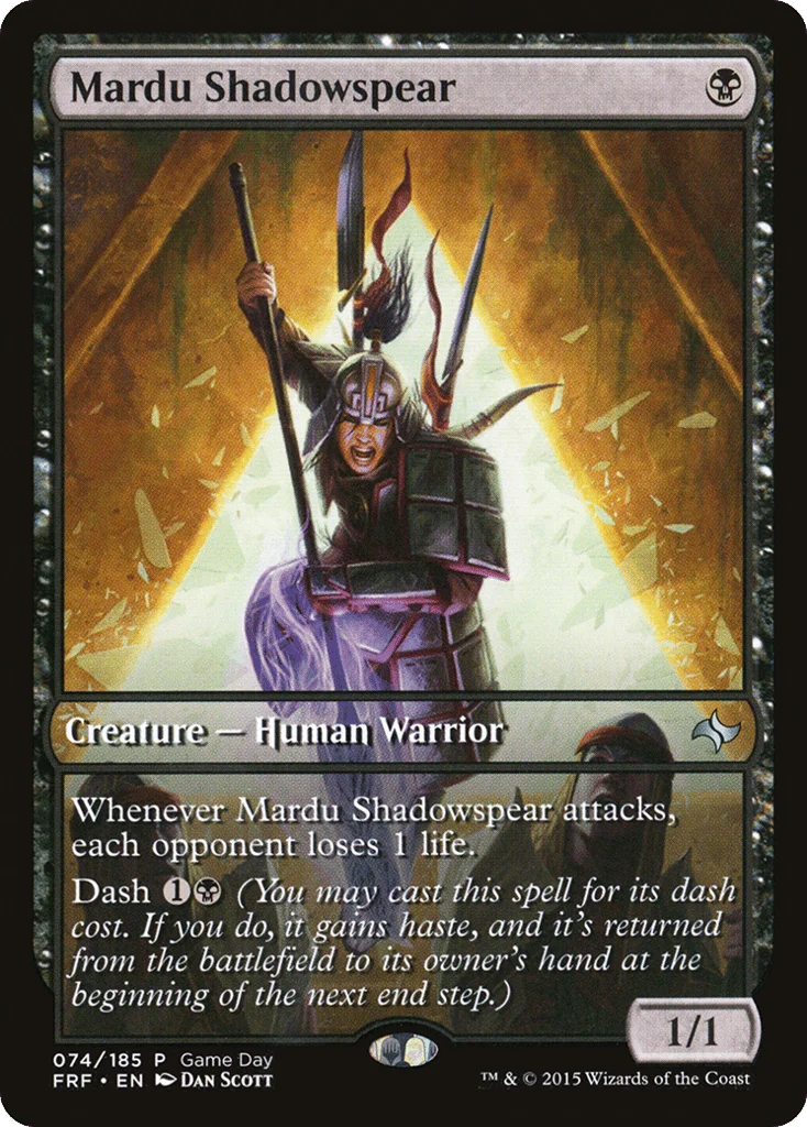 Mardu Shadowspear · Fate Reforged Promos
