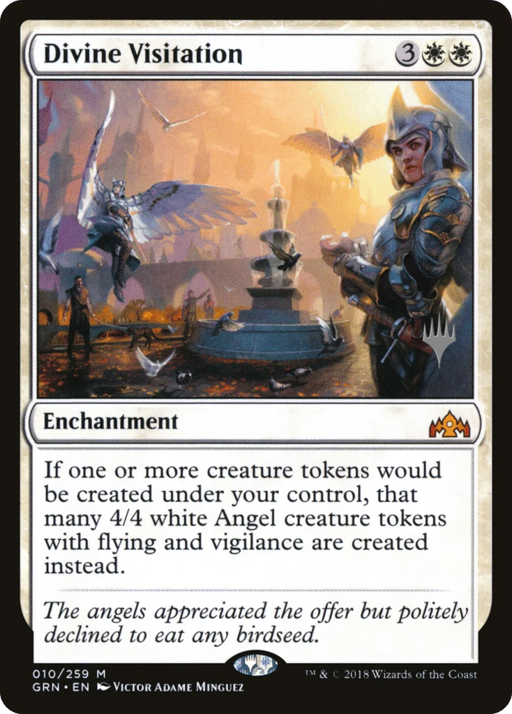 Divine Visitation · Guilds of Ravnica Promos