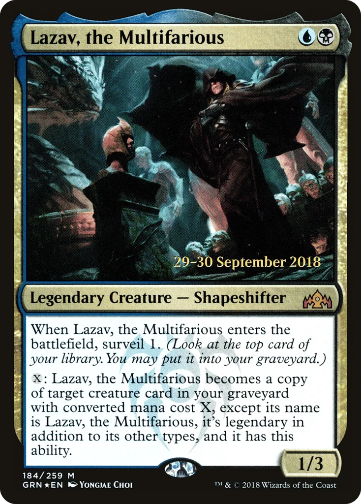 Lazav, the Multifarious · Guilds of Ravnica Promos
