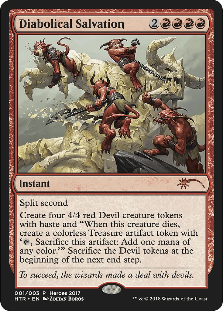 Diabolical Salvation · 2017 Heroes of the Realm