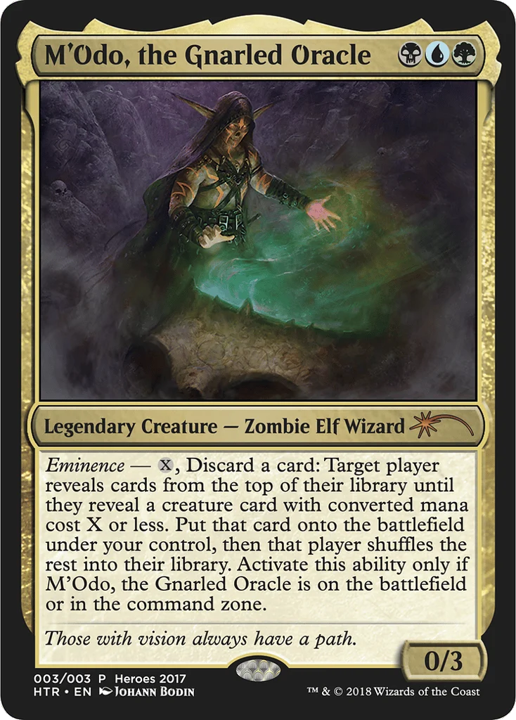 M'Odo, the Gnarled Oracle · 2017 Heroes of the Realm