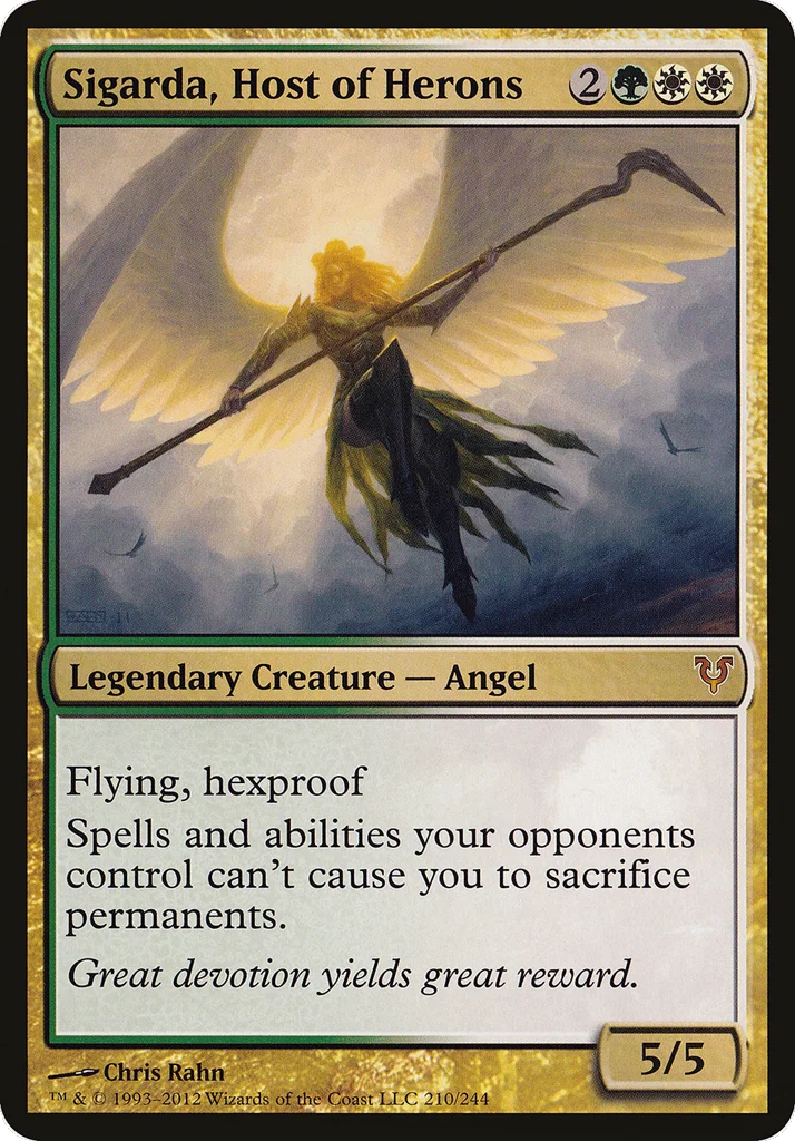 Sigarda, Host of Herons · Open the Helvault