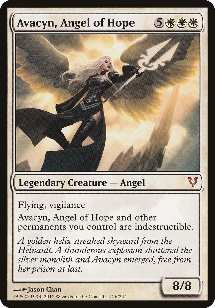 Avacyn, Angel of Hope · Open the Helvault
