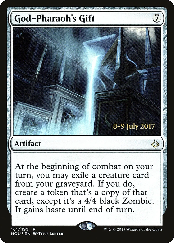 God-Pharaoh's Gift · Hour of Devastation Promos