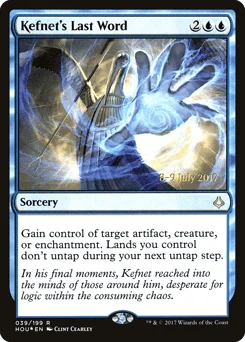 Kefnet's Last Word